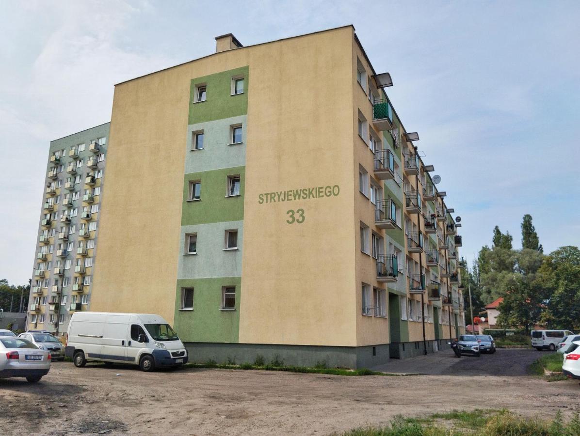 Ferienwohnung Apartament Gdansk Stogi Plaza Exterior foto